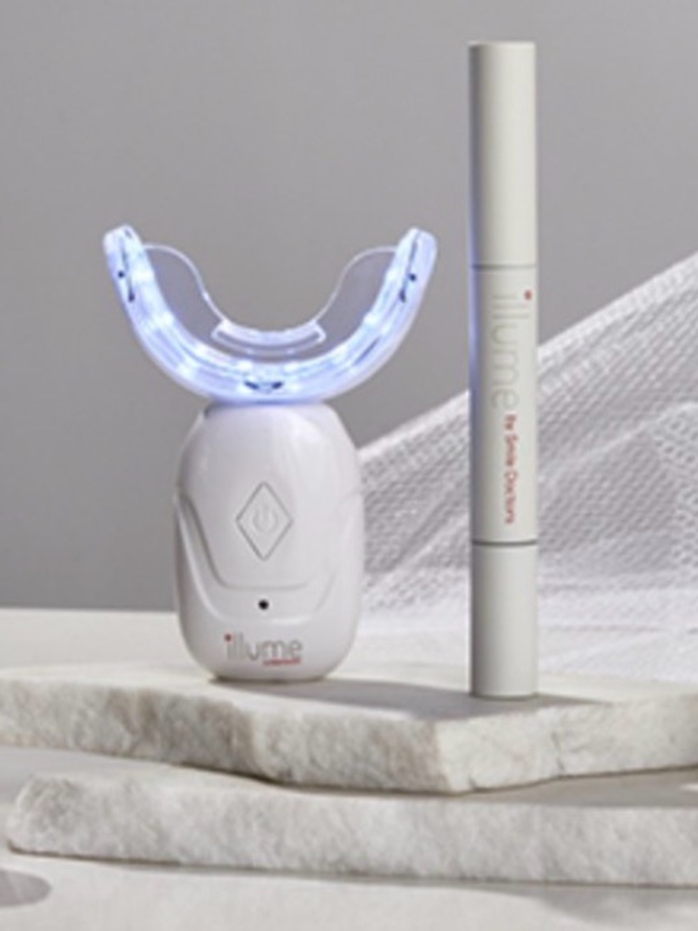 iLumé White Teeth Whitening LED Kit with Whitening Pen